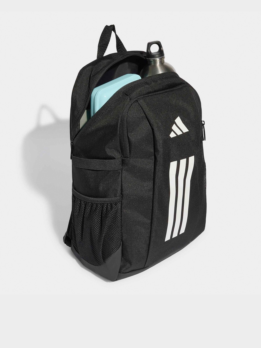 Logo Print Backpack with Side Pocket - 12.5 L