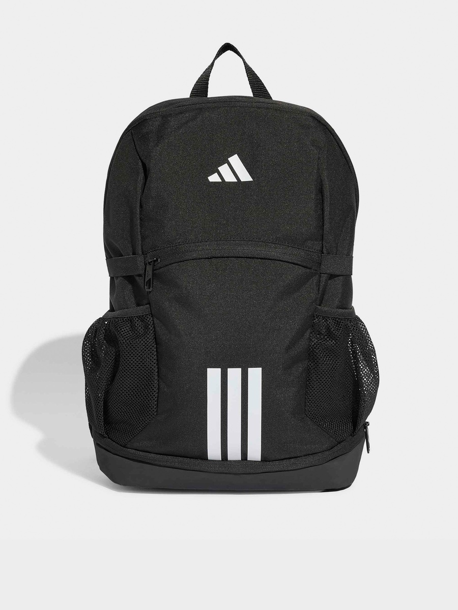 Logo Print Backpack with Padded Shoulder Straps - 17 L