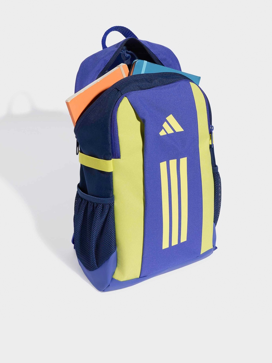 Logo Print Backpack with Padded Shoulder Straps - 12 L