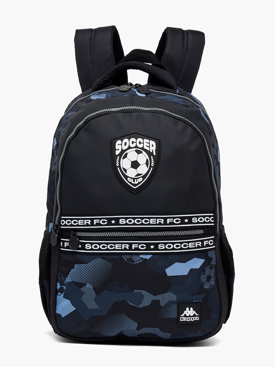 Printed Backpack with Cushioned Straps