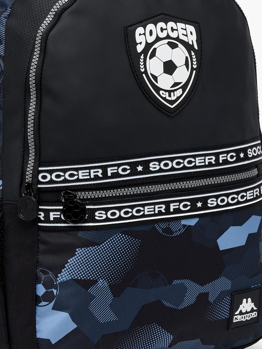Printed Backpack with Cushioned Straps