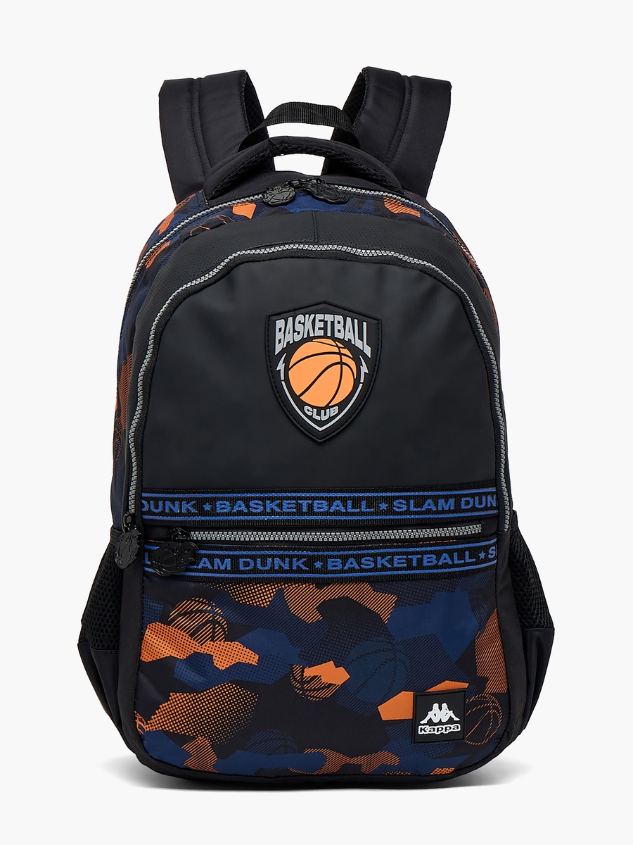 Printed Backpack with Cushioned Straps