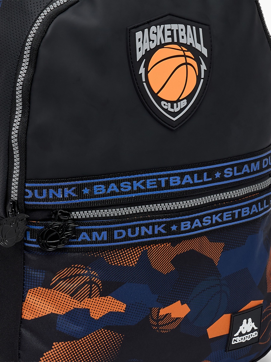 Printed Backpack with Cushioned Straps