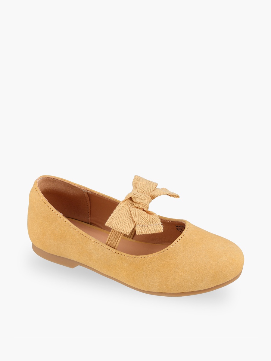 Elastic Strap Ballerina Shoes