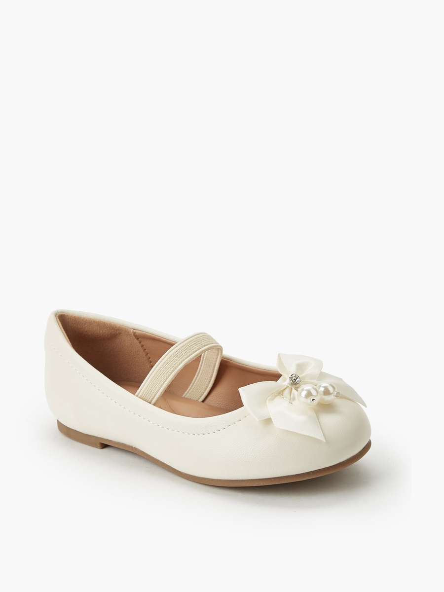 Elastic Strap Ballerina Shoes