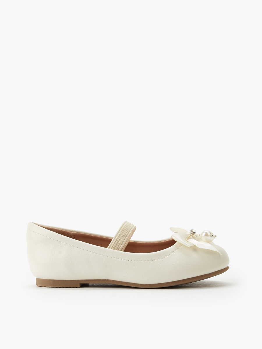 Elastic Strap Ballerina Shoes