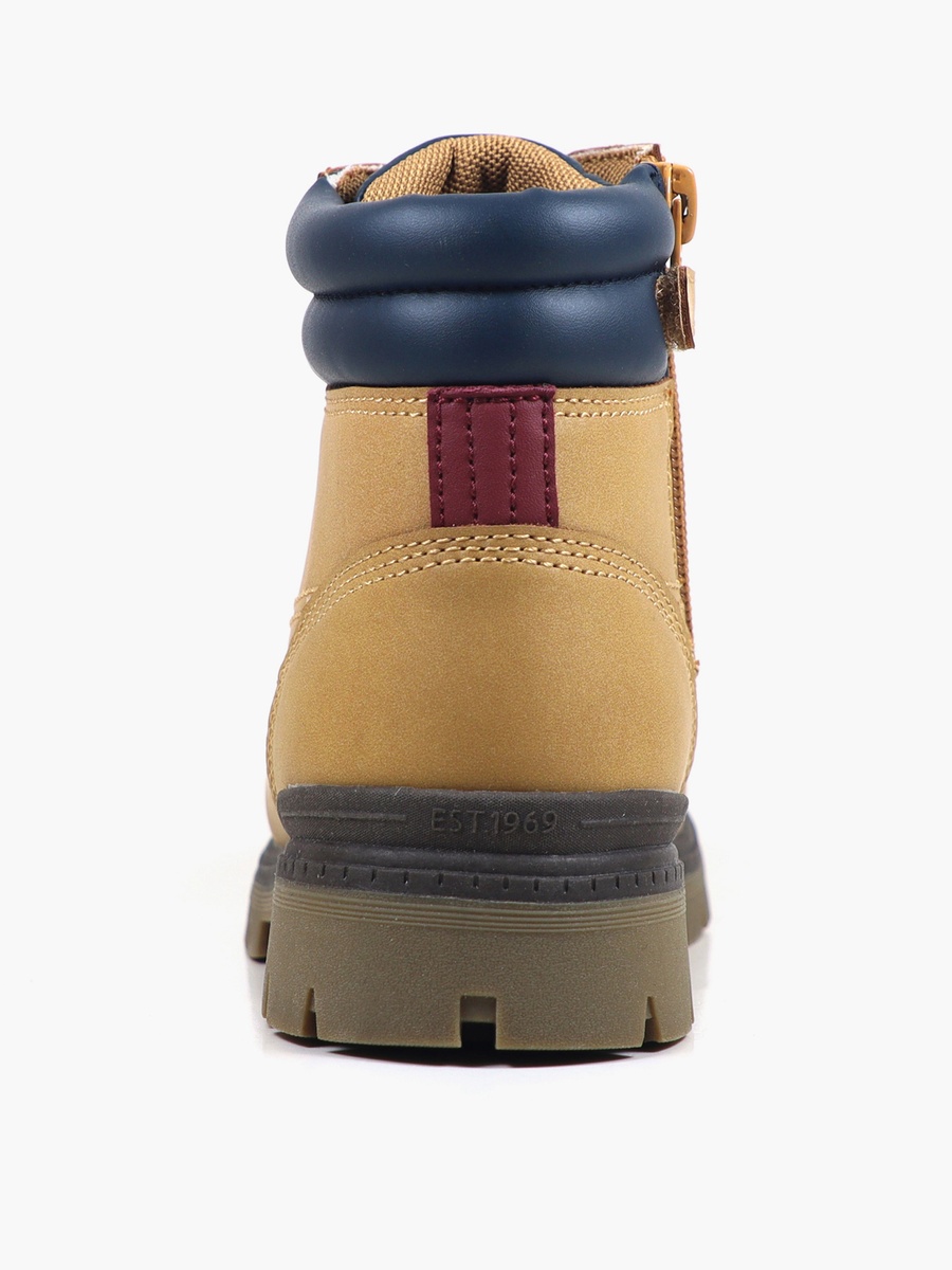 Range Lace-Up Ankle Boots