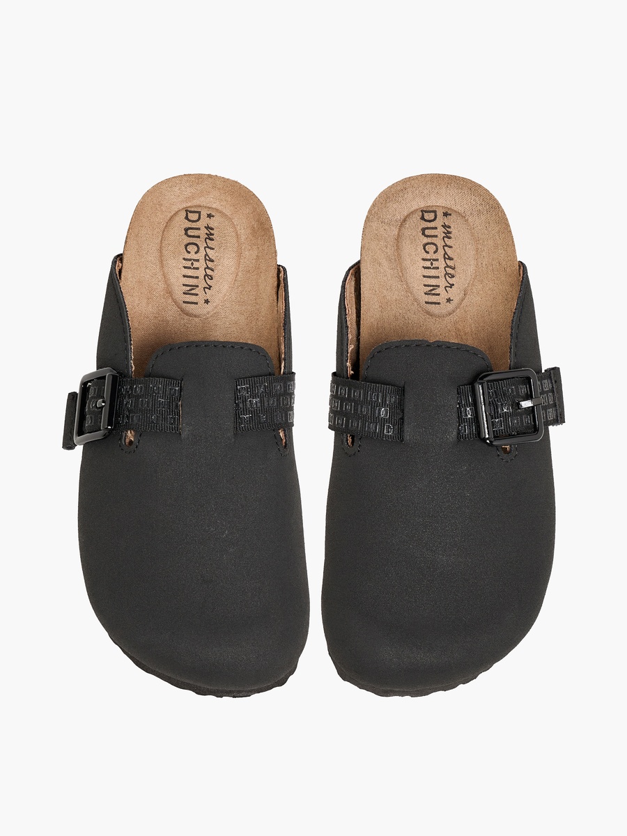 Sandals with Buckle Accent