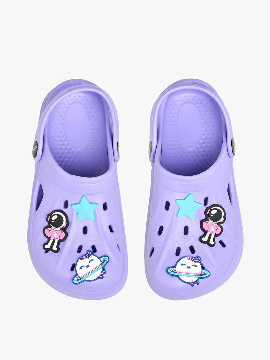 Space Jibbitz Embellished Clogs