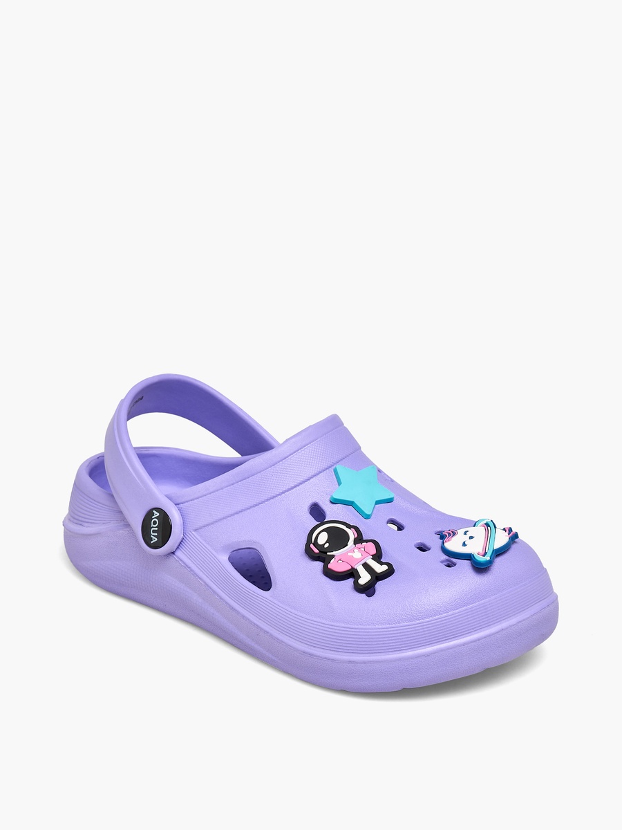 Space Jibbitz Embellished Clogs