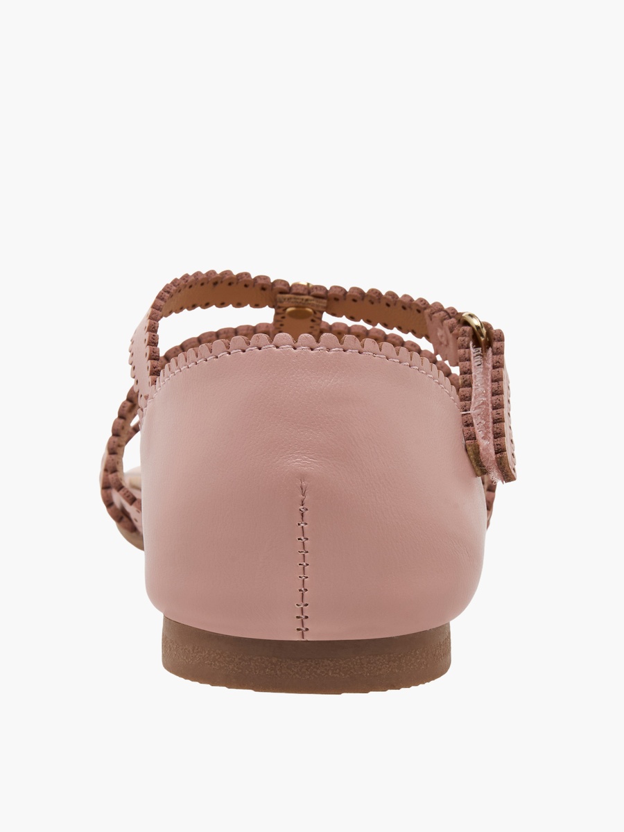 Embellished Hook and Loop Sandals