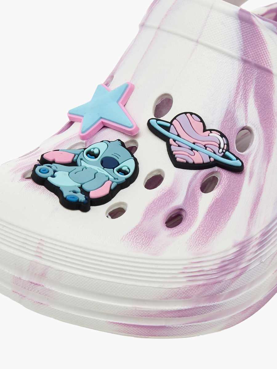 Stitch Applique Clogs