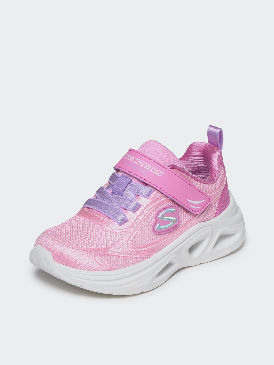 Sola Glow 2.0 Hook and Loop Light-Up Ankle Sneakers