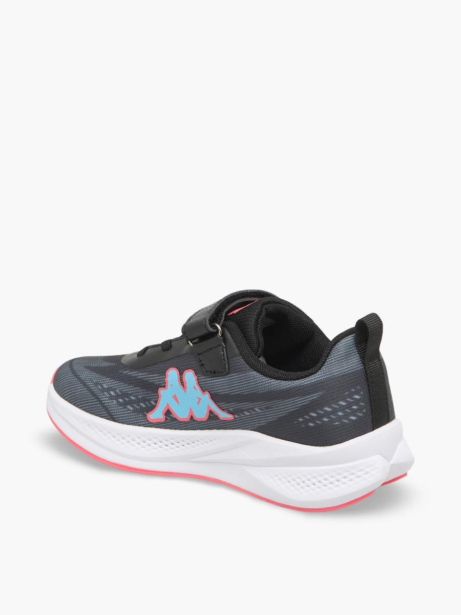 Logo Print Hook and Loop Sports Shoes