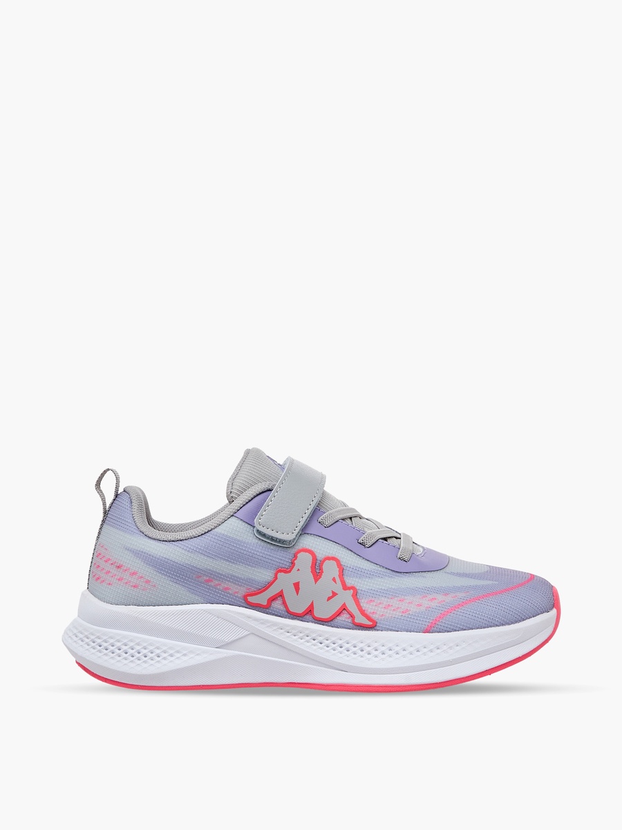 Logo Print Hook and Loop Sports Shoes