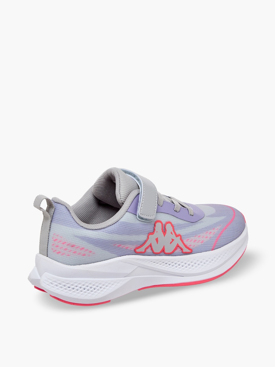 Logo Print Hook and Loop Sports Shoes