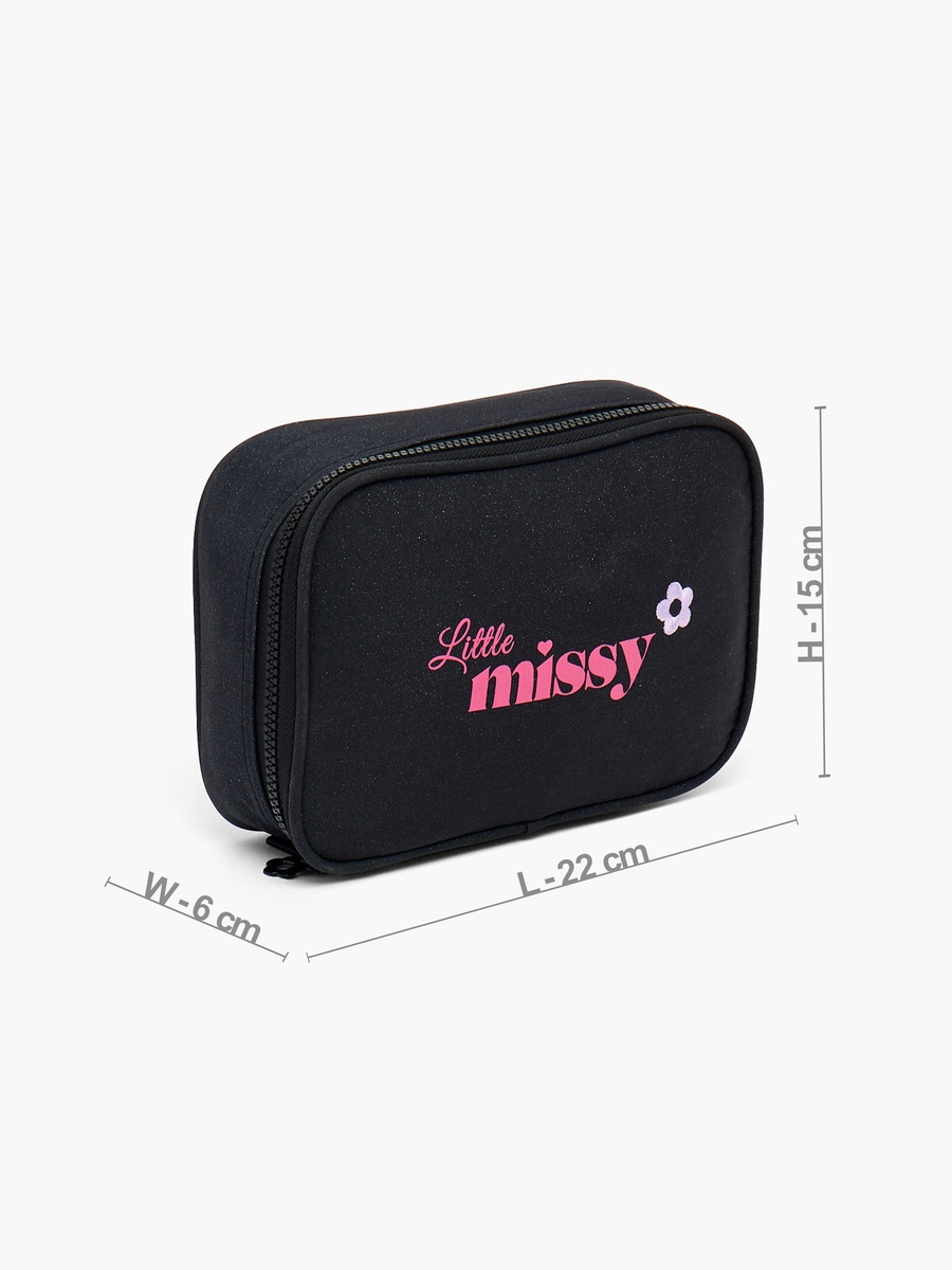 Printed Pencil Pouch with Zip Closure