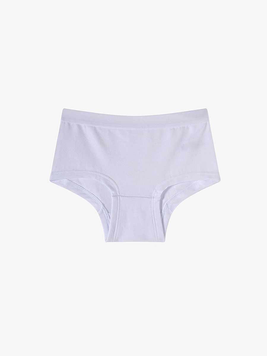 Pack of 3 - Girls Cotton Everyday Basic Hipster Briefs