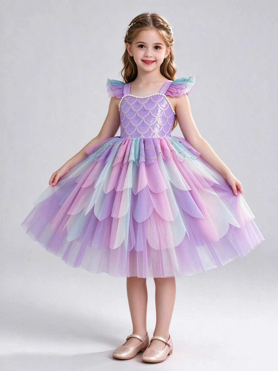 Princess Mermaid Costume Dress
