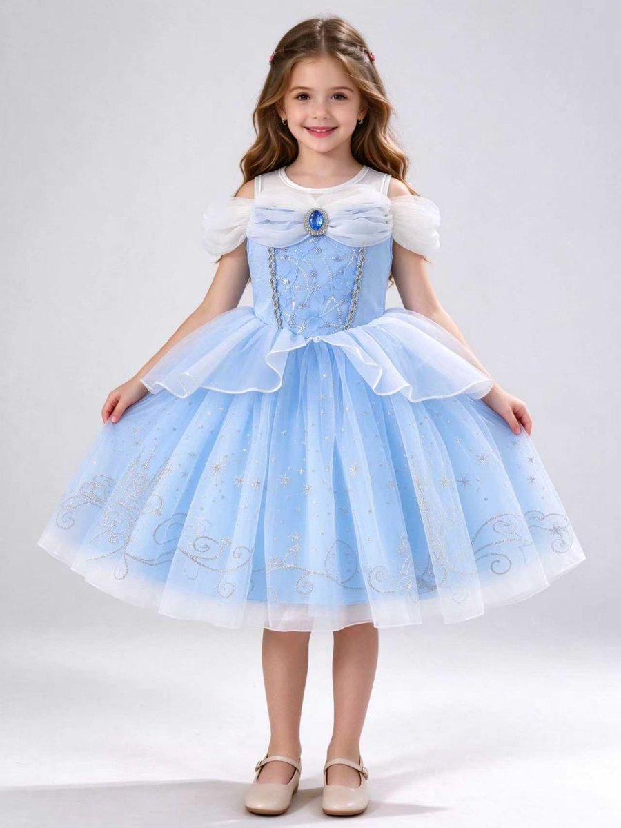 Princess Cinderella Costume Dress