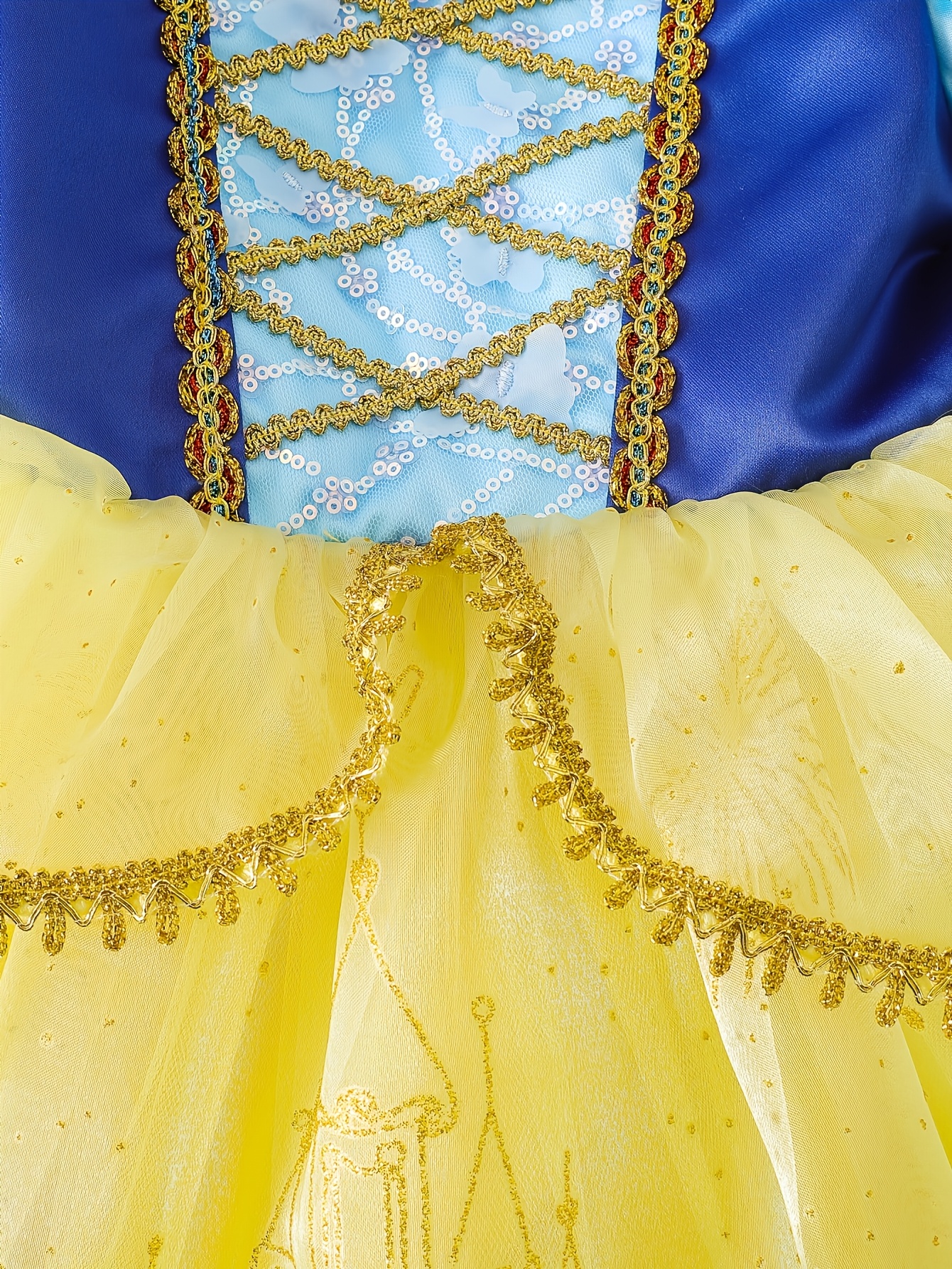 Princess Snow White Costume Dress