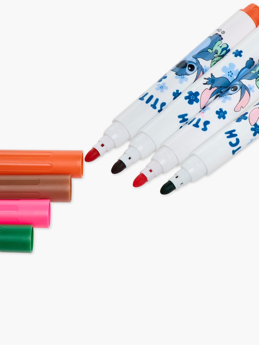 12-Piece Stitch Print Washable Painting Pen Set