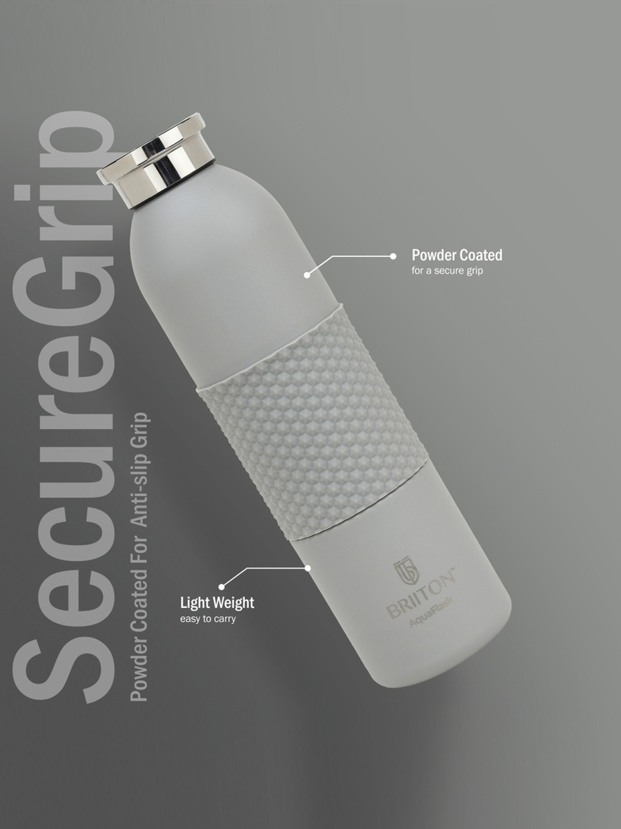 Logo Print Insulated Stainless Steel Water Bottle - 620 ml