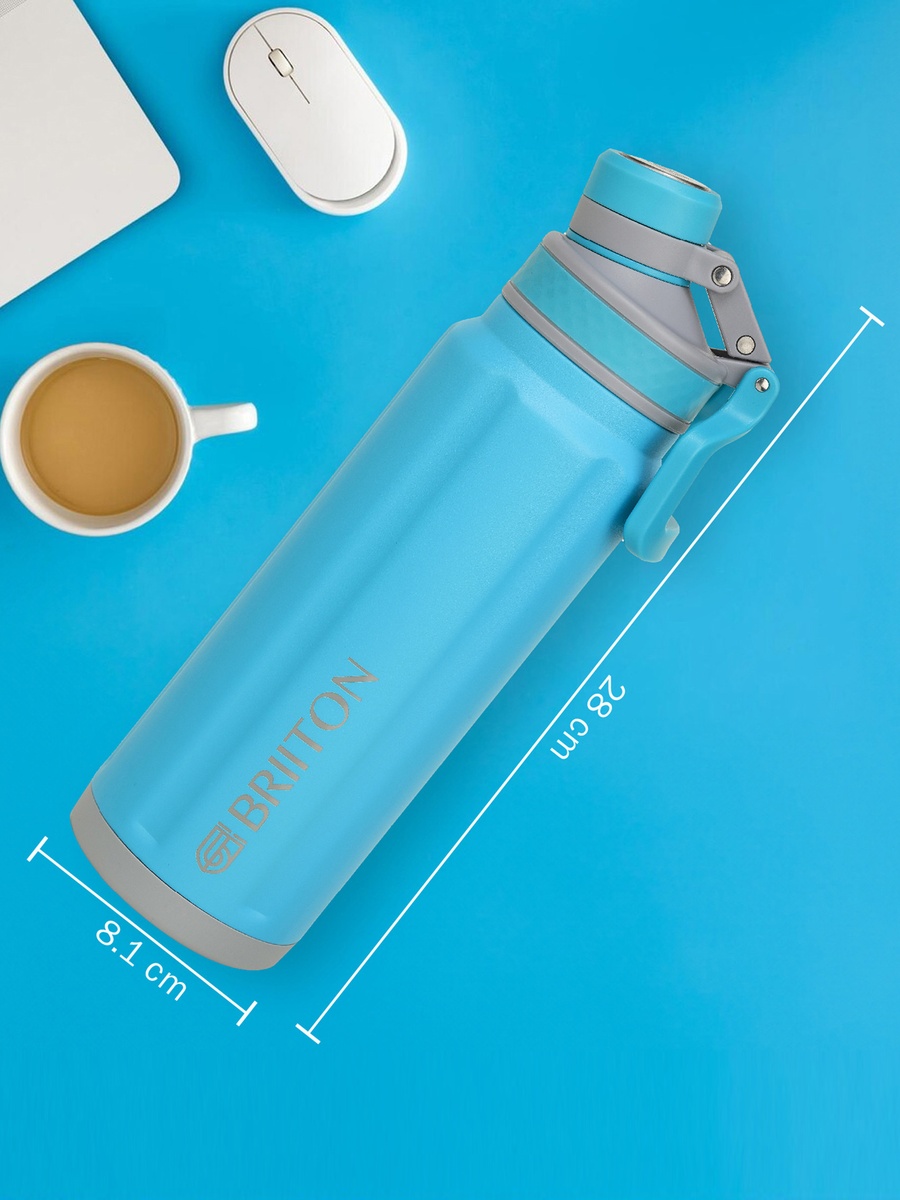 Logo Print Insulated Stainless Steel Water Bottle - 850 ml