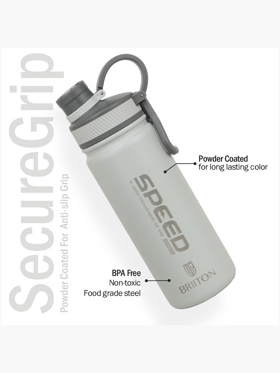 Printed Insulated Stainless Steel Water Bottle - 750 ml