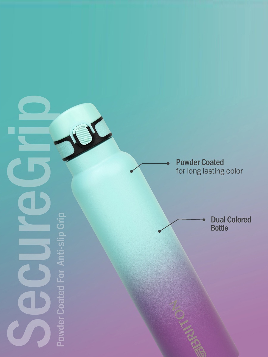 Ombre Insulated Stainless Steel Water Bottle - 1 L
