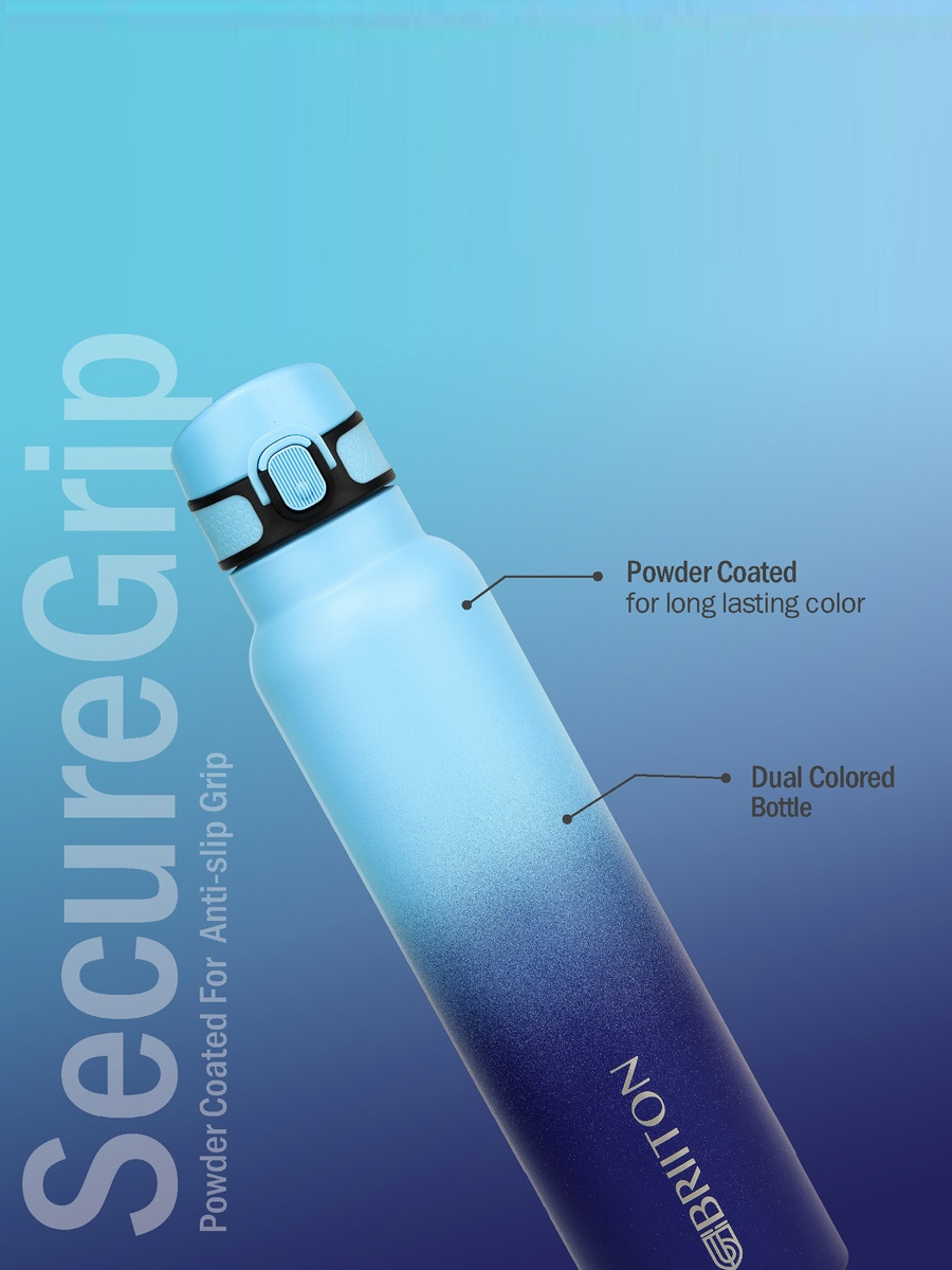 Ombre Insulated Stainless Steel Water Bottle - 1 L