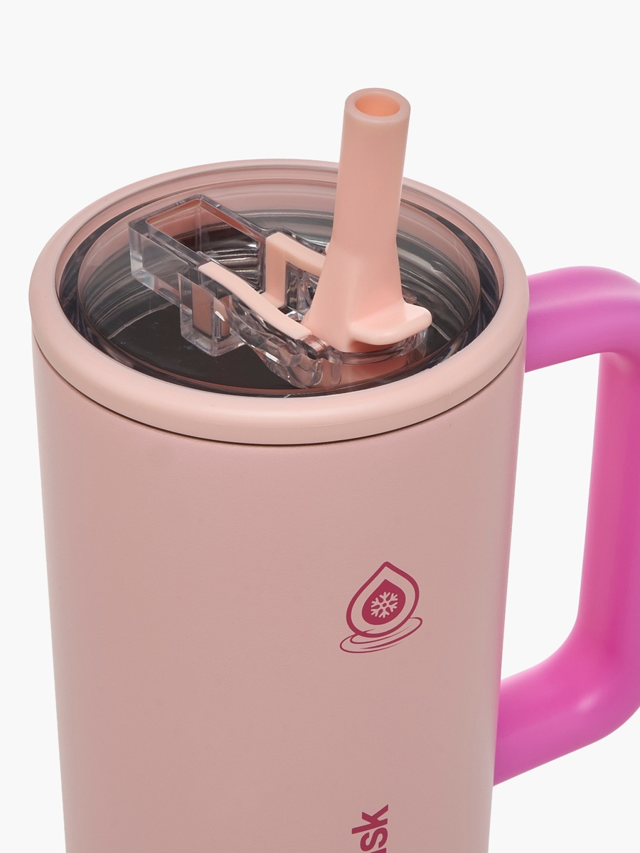 Double Wall Stainless Steel Quencher Tumbler - 1.18 L