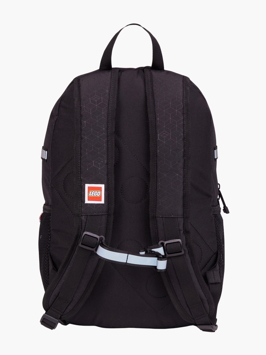 Floral Print Backpack with Adjustable Straps and Zip Closure - 44x34x28 cm