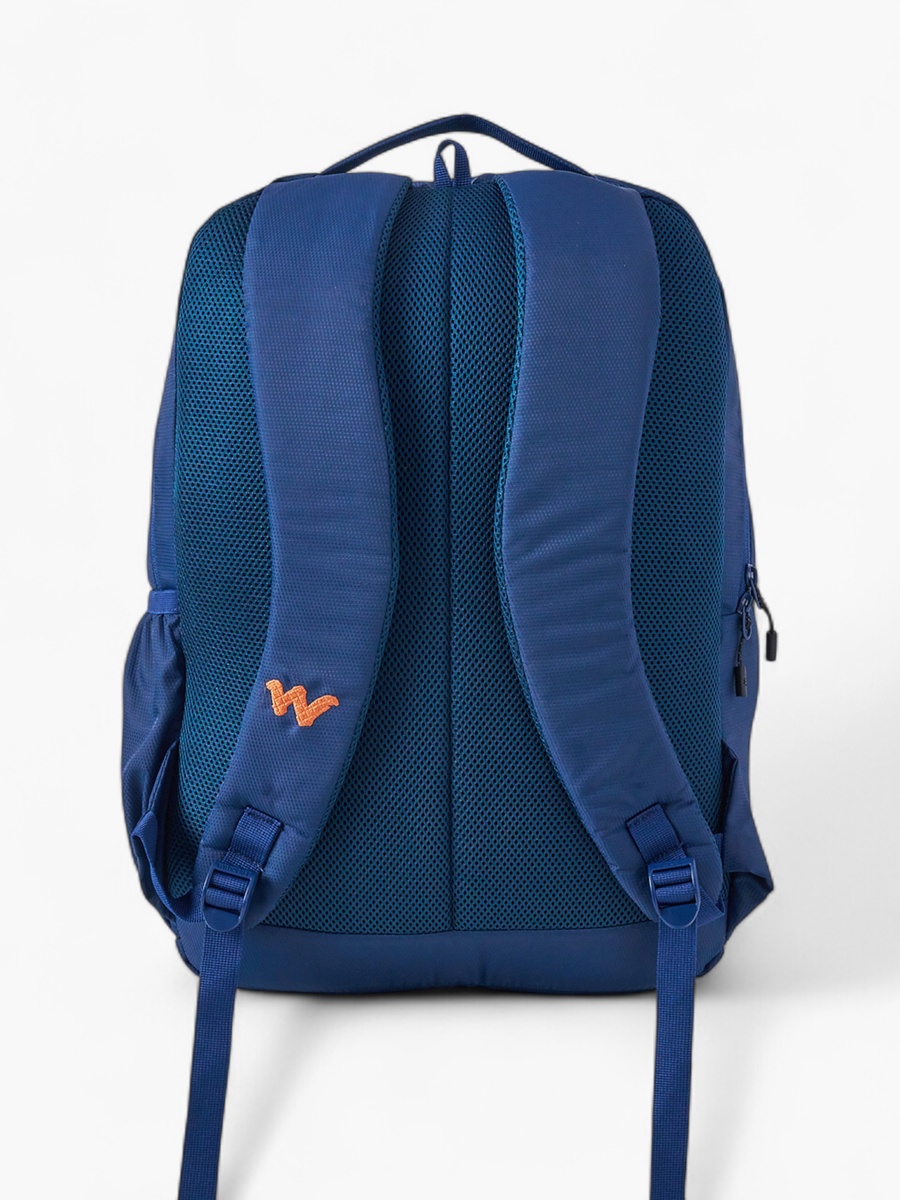 Colourblock School Backpack with Adjustable Shoulder Straps - 22x30x46 cm