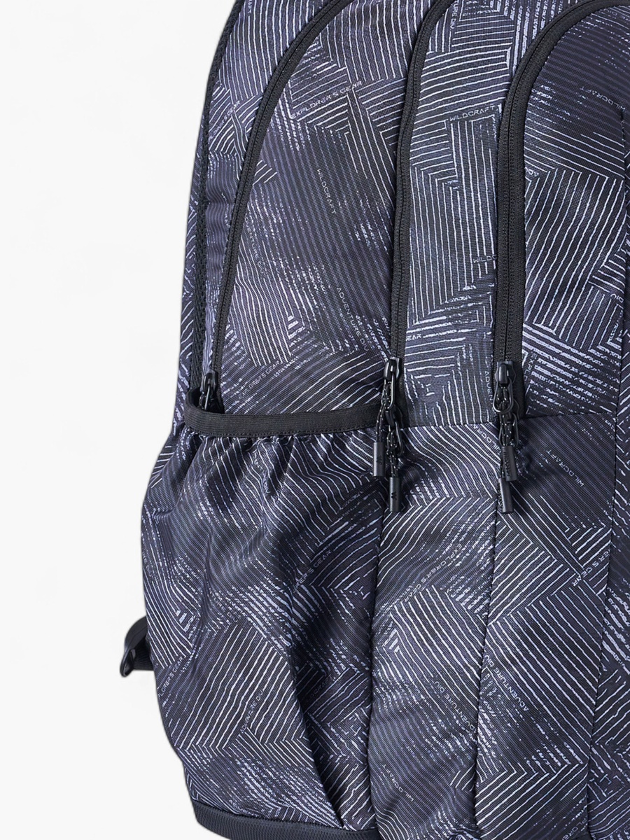 Printed Backpack with Adjustable Shoulder Straps - 25x33x48 cm