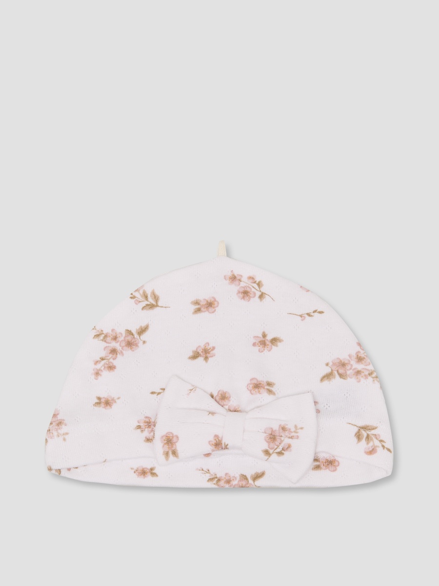 Pack of 2 Cap with Floral Print
