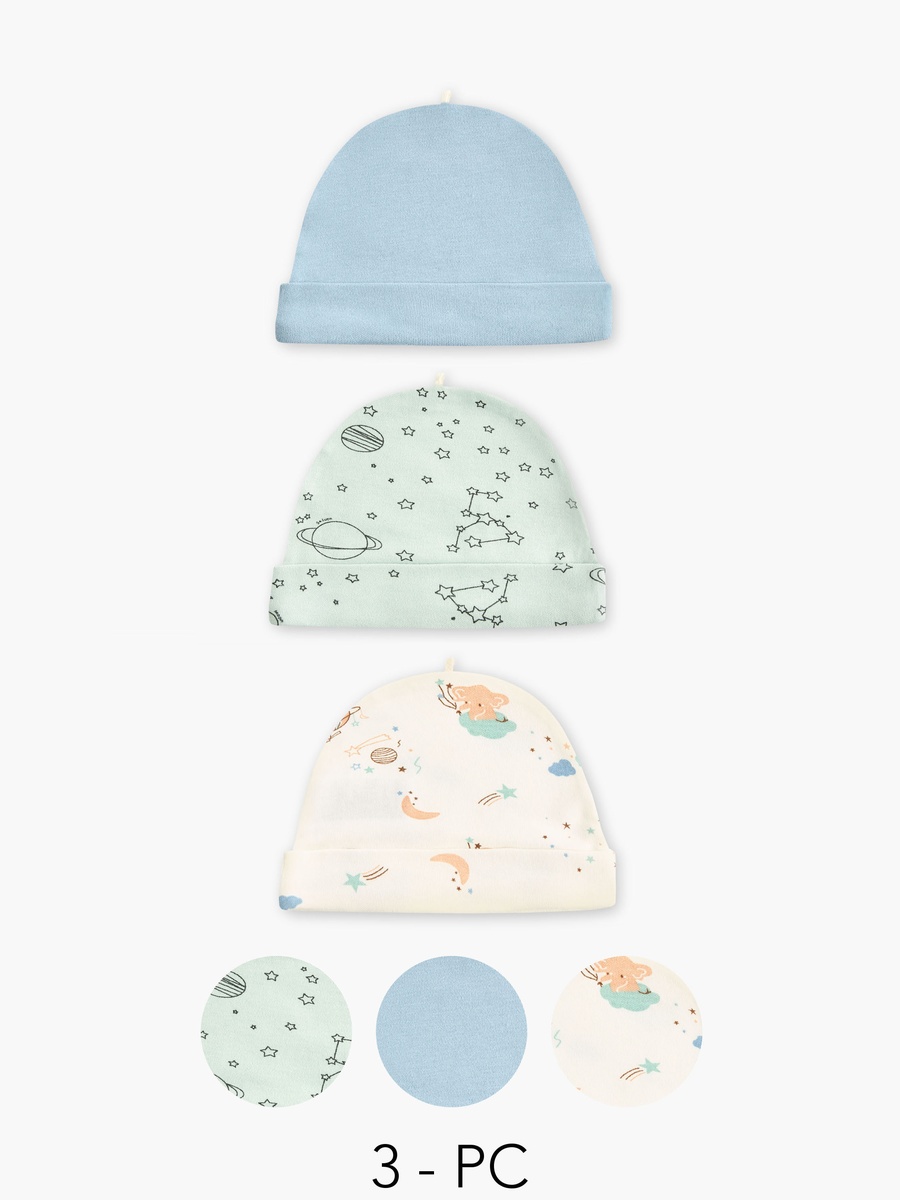 Assorted Cap - Set of 3