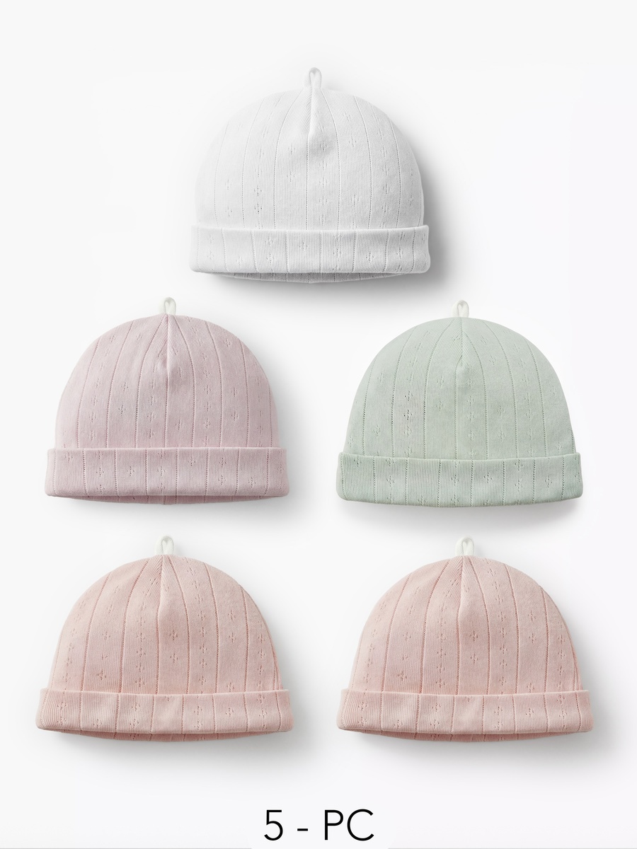 Textured Cap - Set of 5