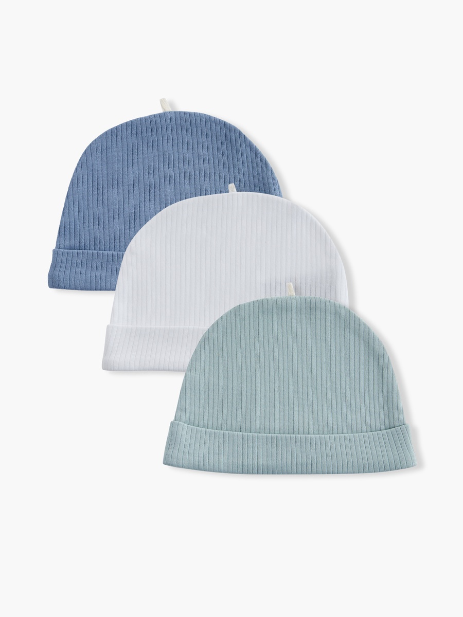 Ribbed Cap - Set of 3