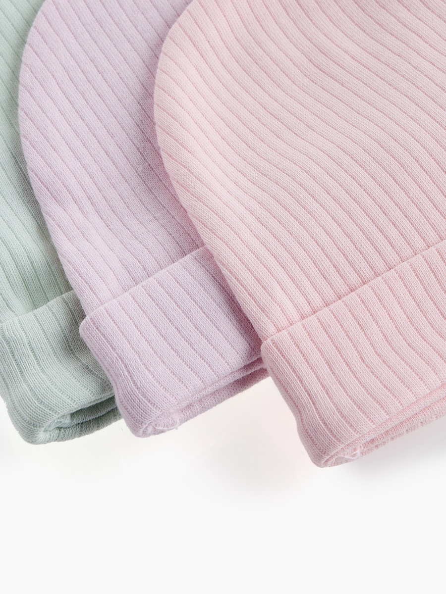 Ribbed Cap - Set of 3