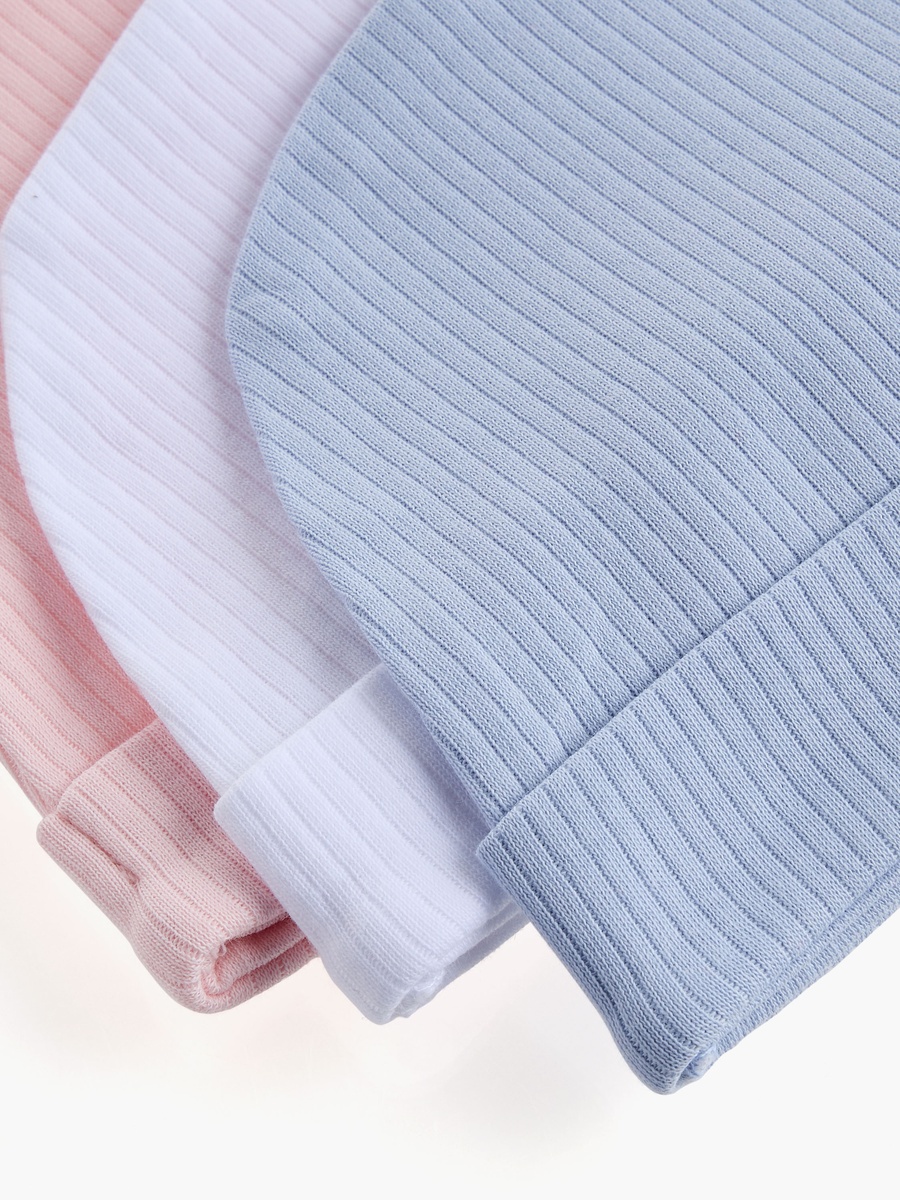 Ribbed Cap - Set of 3