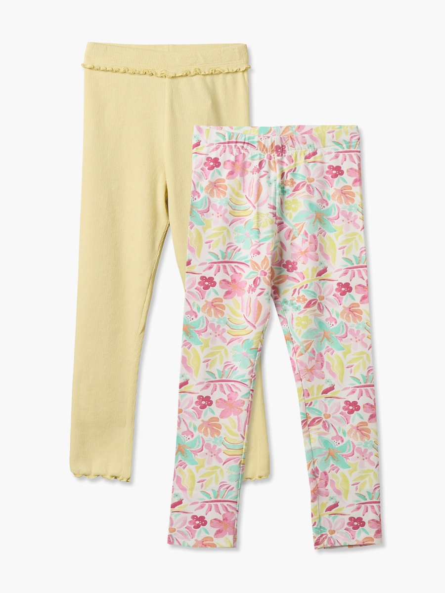 Pack of 2 Leggings with Assorted Design