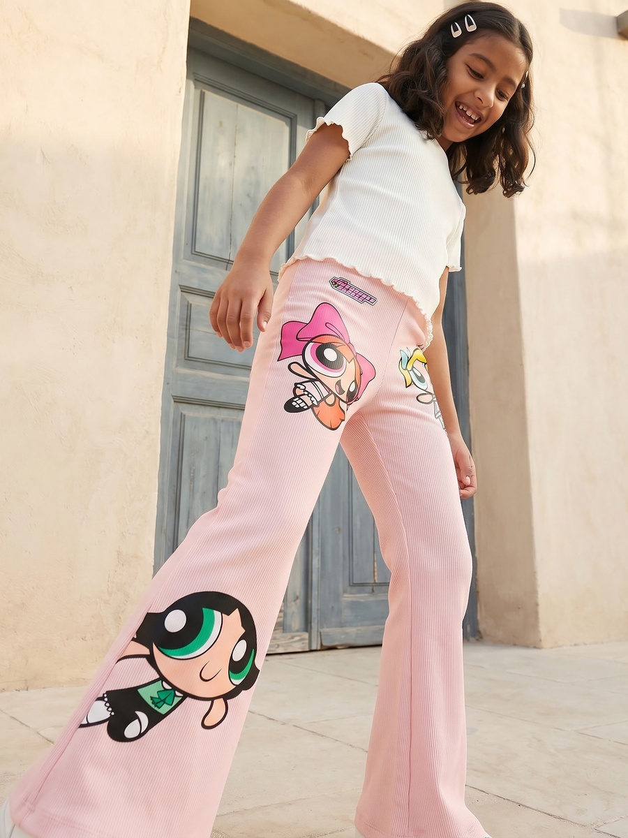 Leggings with Powerpuff Girls Print