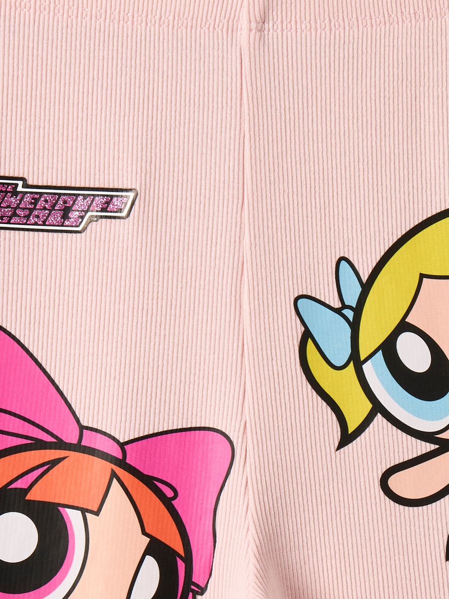 Leggings with Powerpuff Girls Print