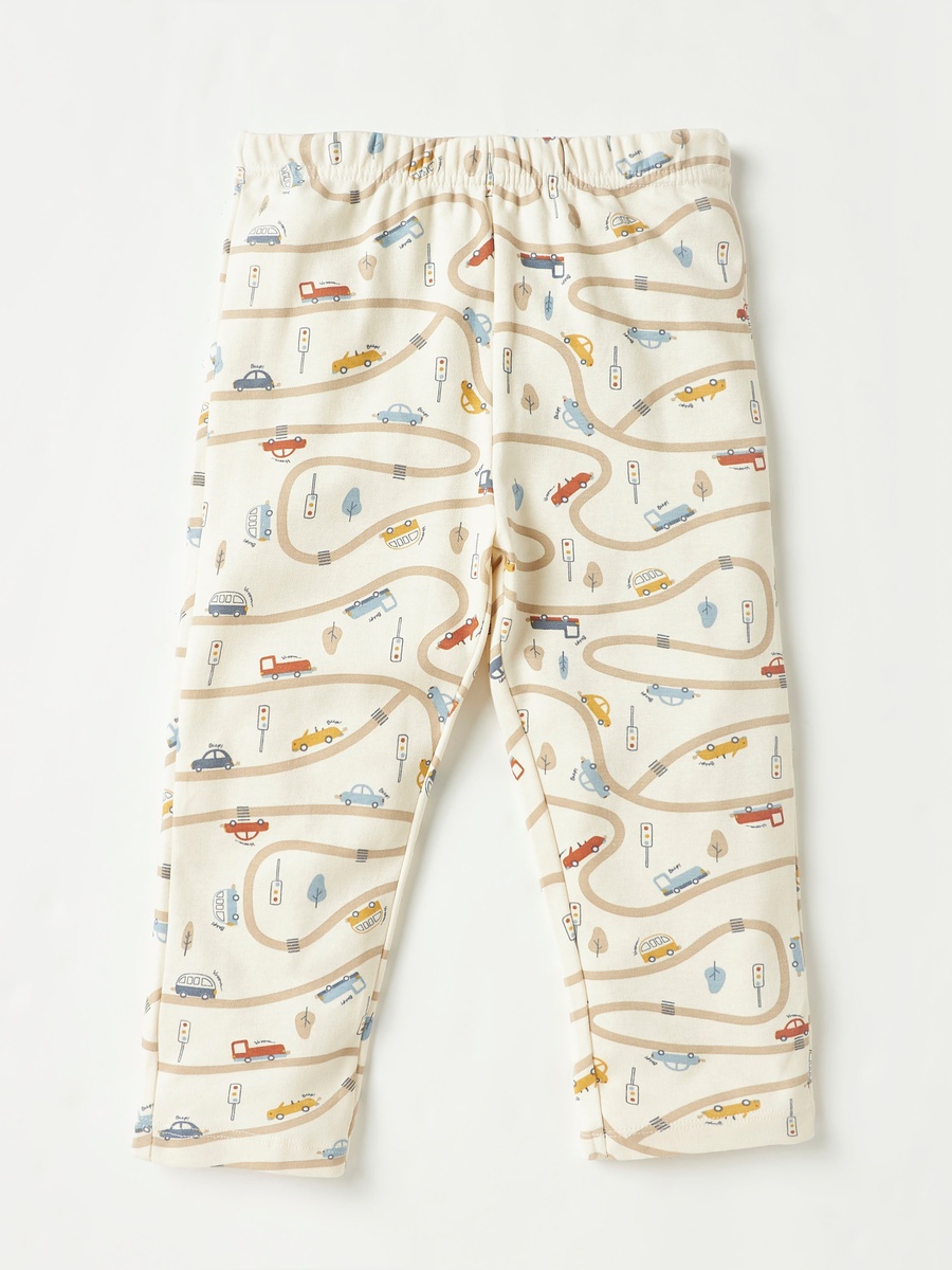 Tractor Print T-Shirt and Pyjama Set