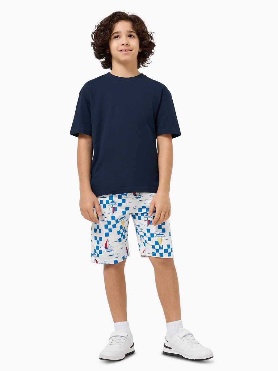 Drawstring Waist Shorts with Pockets