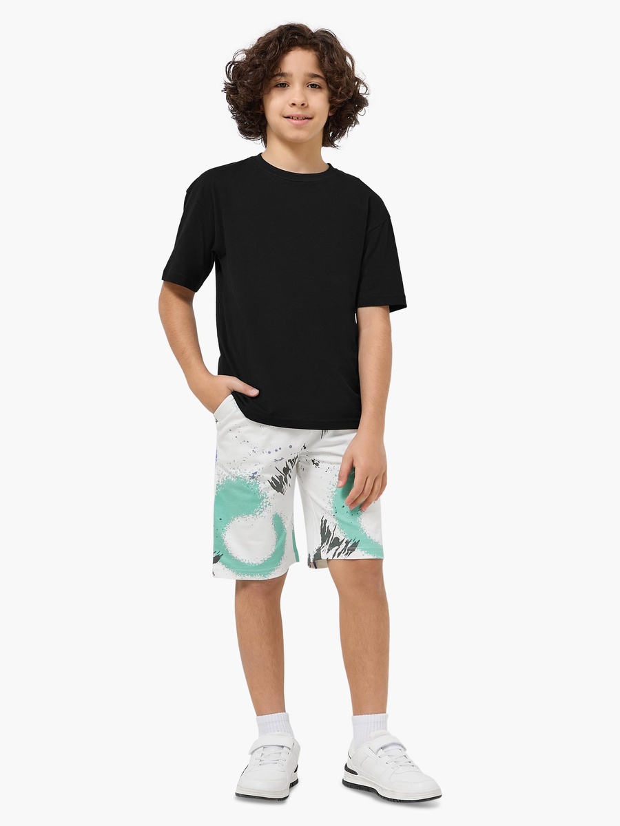 Drawstring Waist Shorts with Pockets