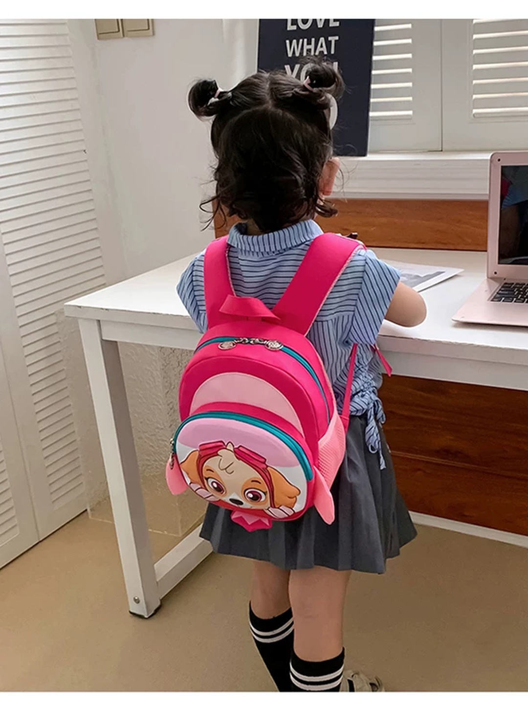 Cartoon Puppy Print Backpack
