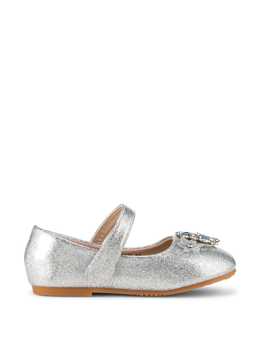 Embellished Mary Jane Ballet Flats
