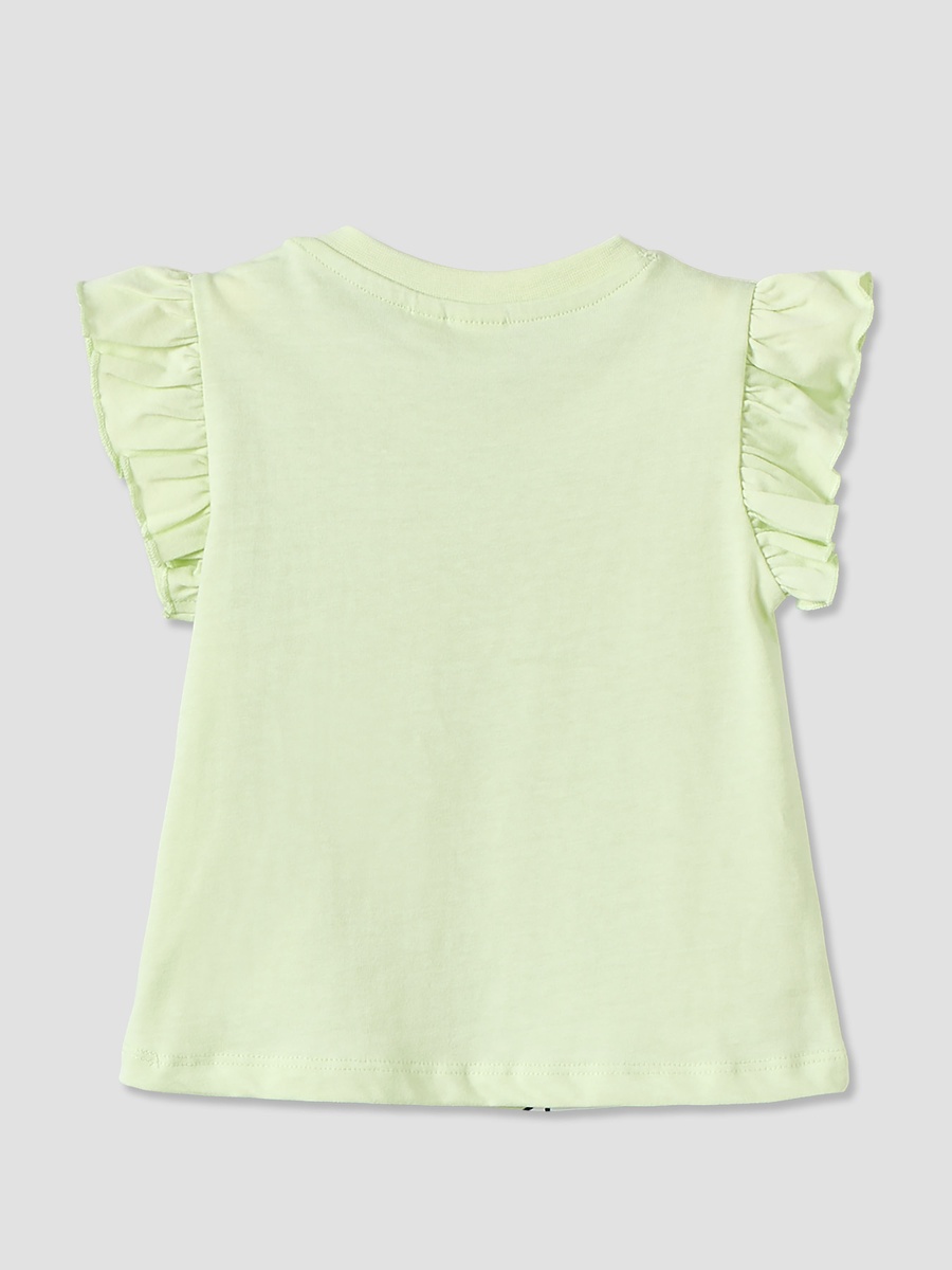 Pack of 2 Crew Neck Sleeveless T-Shirt with Marie Print